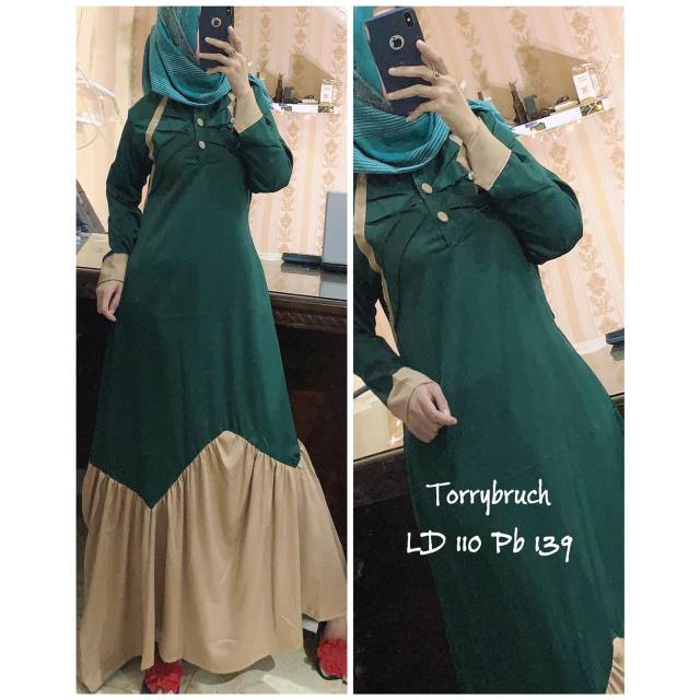 Gamis wanita / gamis inayah / gamis kekinian