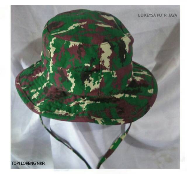 Topi Rimba Loreng/ Topi Lapangan