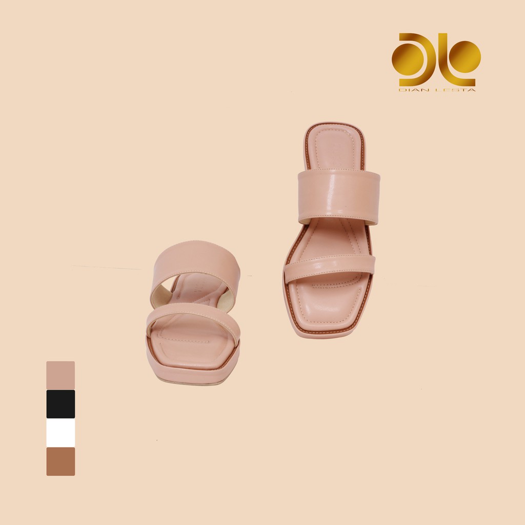 sandal flat wanita || KARINA || sandal wanita / sendal flat / sandal wanita kekinian / By DLESTA