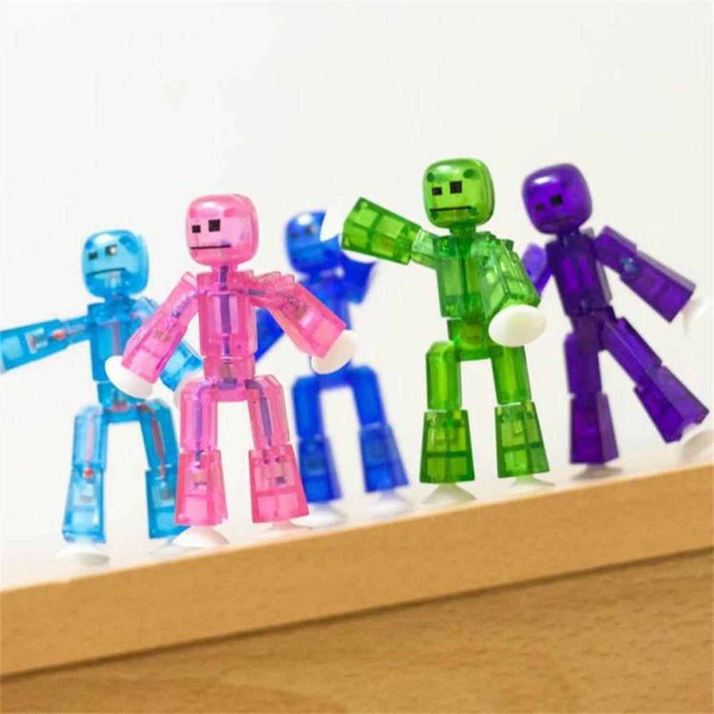 Mxbeauty Mainan Action Figure Stickbot Ukuran 8cm Untuk Anak Laki-Laki