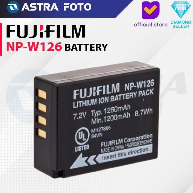 Battery FujiFilm NP-W126 Baterai FUJI XA10 XA2 XA3 XA5 XT10 XT20 XA1