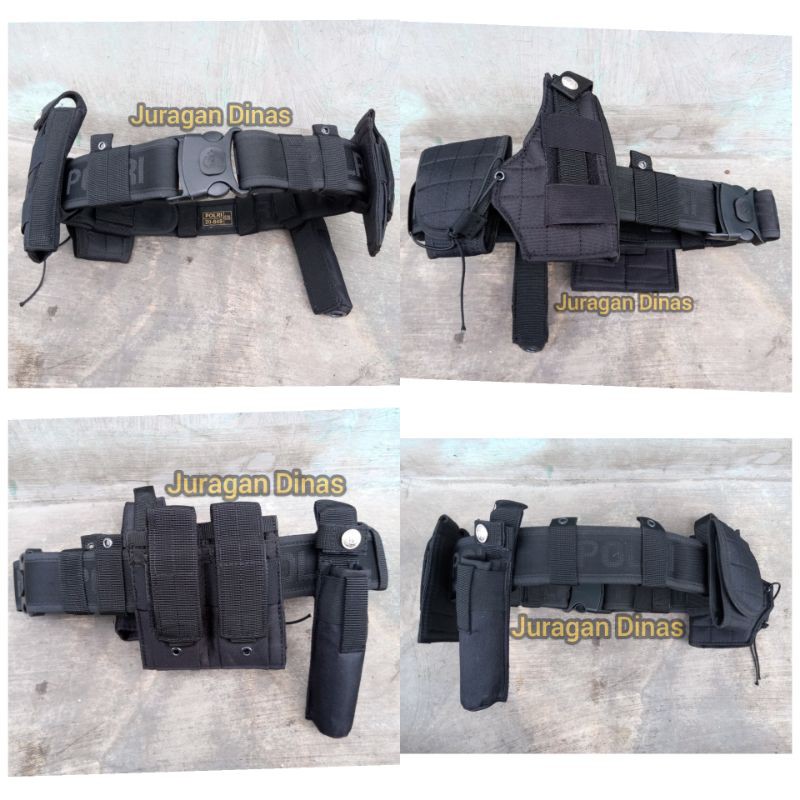 1 set Kopel Jatah POLRI 2020 / Brimob / Kopel Komando Hitam / Kopel Tactical / Kopel Blackhawk