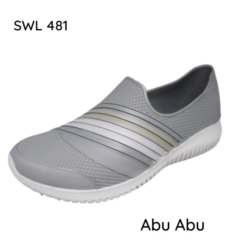 SEPATU WANITA ATT SWL 480 - sepatu slip on karet wanita