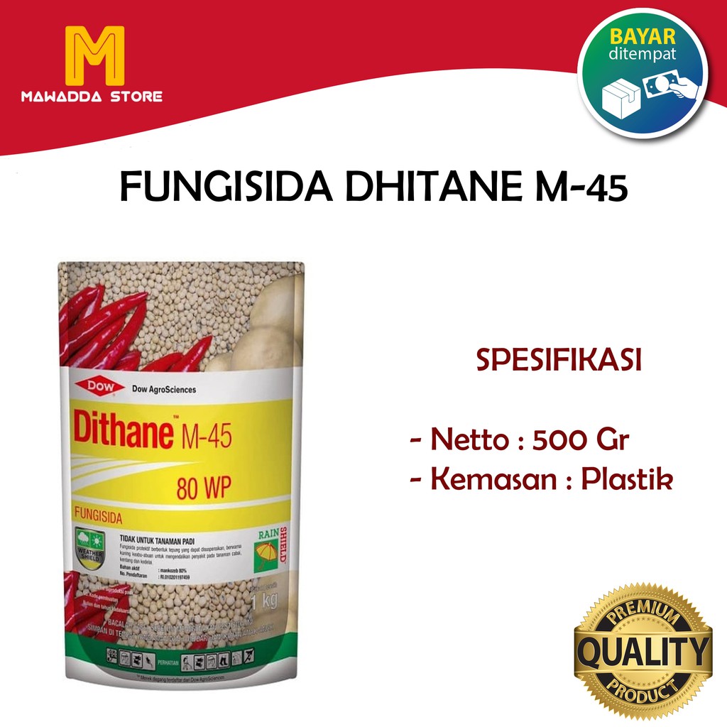 Fungisida Dithane 80WP 500 Gram
