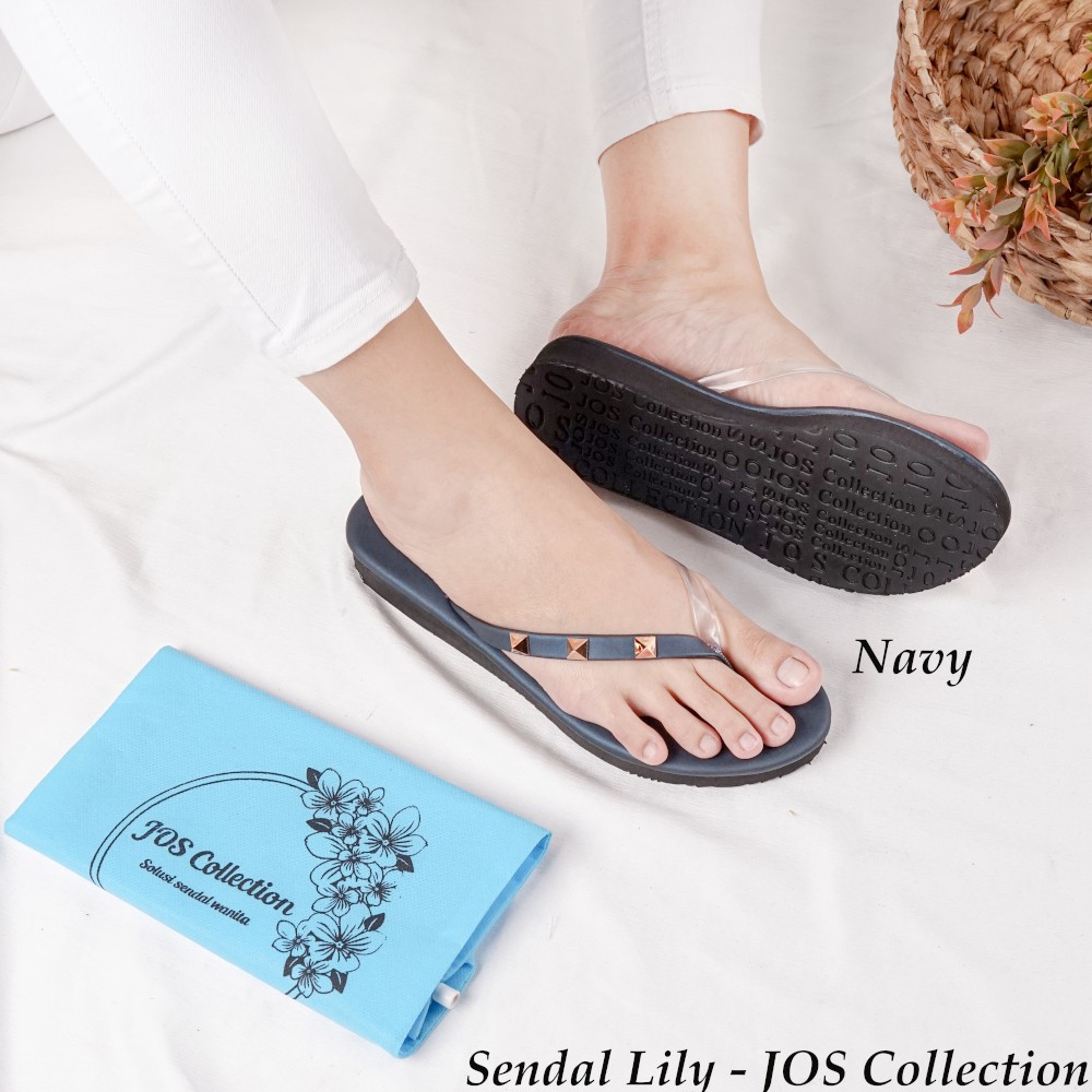 Sendal Jepit Wanita Tali Mika - Lily by JOS Collection