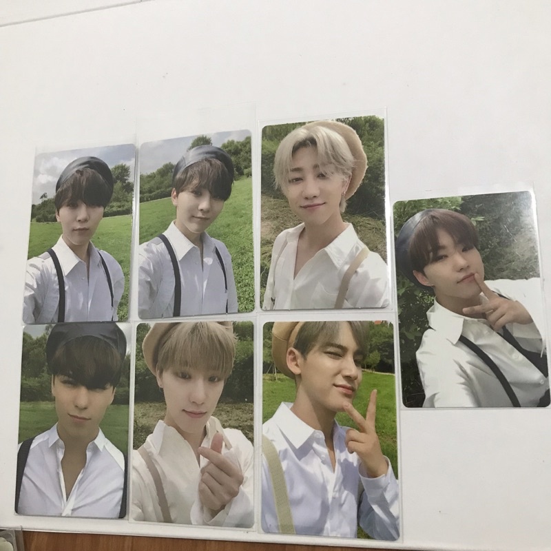 Photocard PC Seventeen An Ode Hope Version Beret Minghao The8 Seungkwan Vernon Dino Hoshi Mingyu