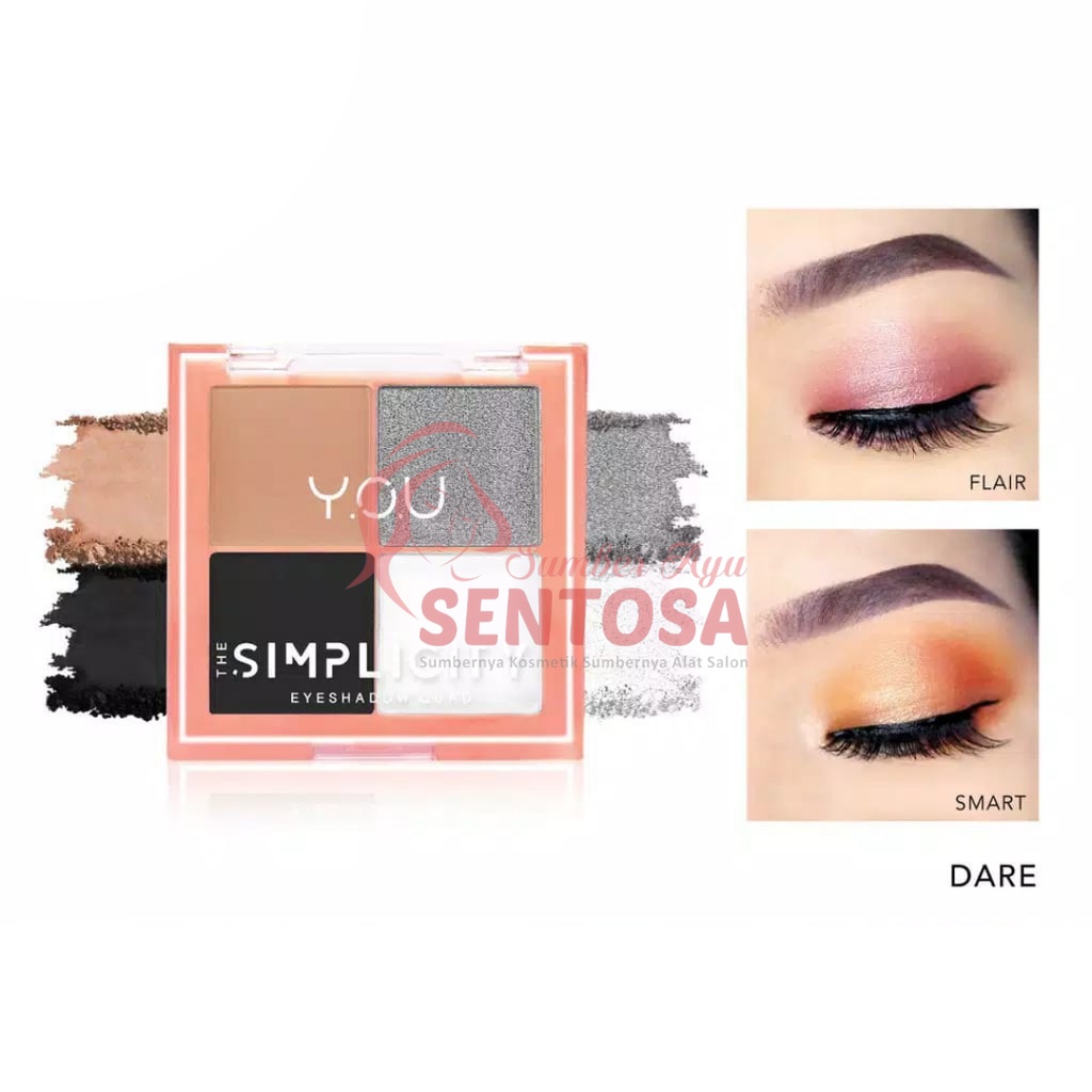 YOU THE SIMPLICITY EYESHADOW QUAD Z 15GR