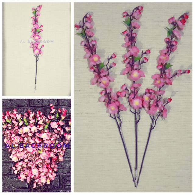 BUNGA SAKURA ARTIFICIAL 1LUSIN B8372-LS