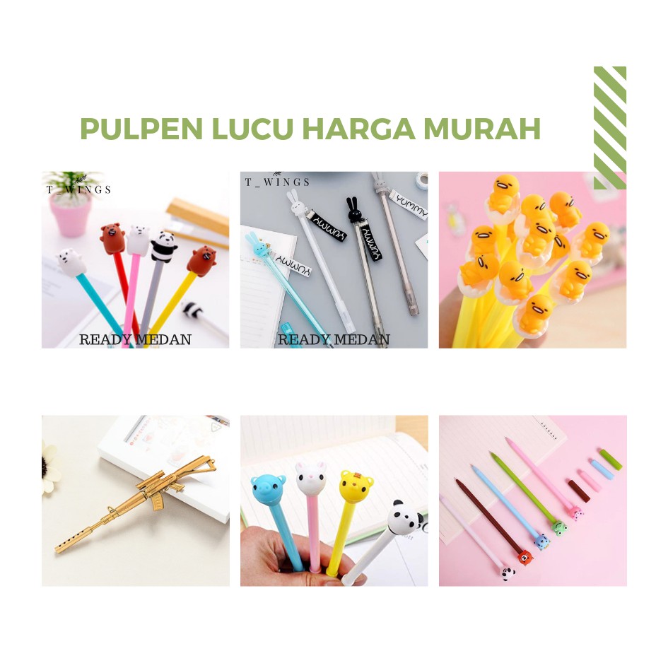 

READY MEDAN | PULPEN MURAH PEN LUCU UNIK MURAH