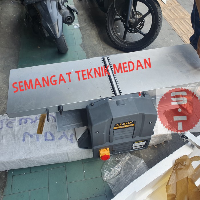 9025 MESIN SERUT KETAM DUDUK WOOD AUTO PLANER + JOINTER KAYU 10" ALDO