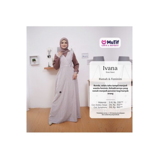 Mutif Gamis Dewasa Ivana