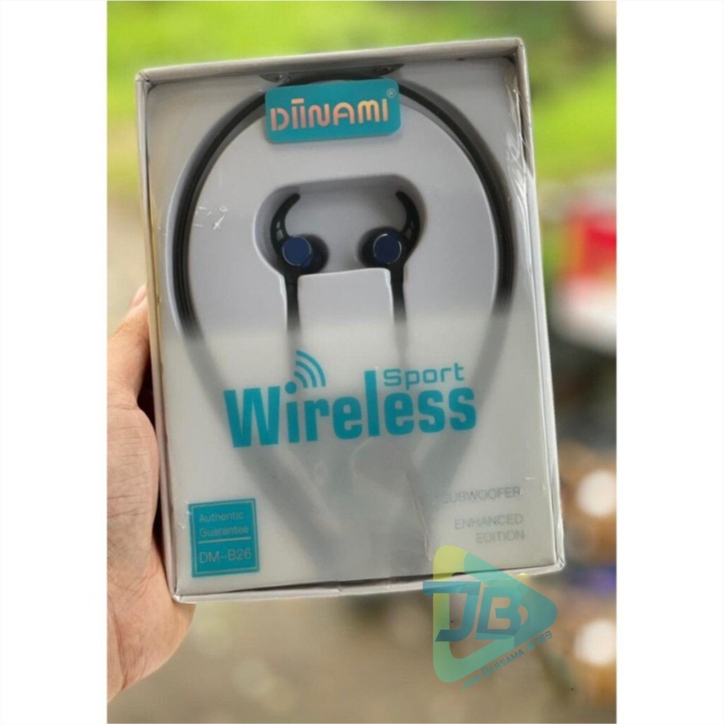 BM052 Headset headsfree Bluetooth ORIGINAL DIINAMI SPORT B26 SUPERBASS FOR ALL SMARTPHONE JB5777