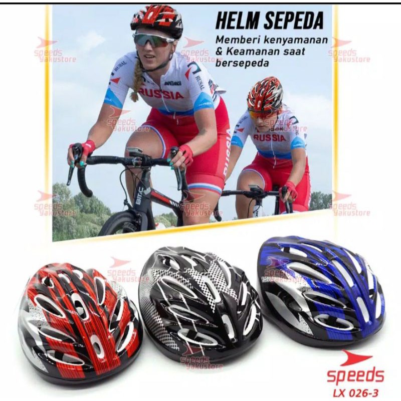 Helm Sepeda Dewasa/Helm Sepeda Gunung Balap Unisex Shockproof 026-3