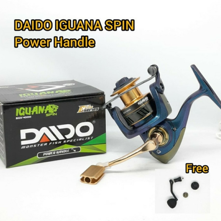 REEL DAIDO IGUANA SPIN Power Handle