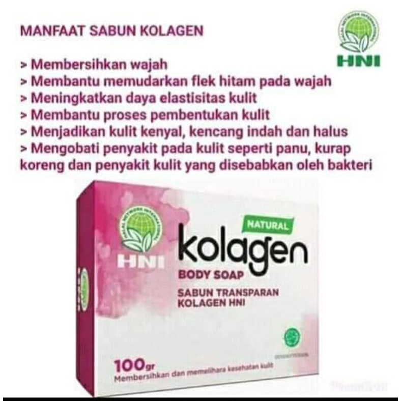 Sabun kecantikan / Sabun Kolagen