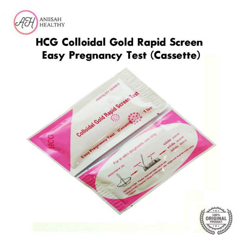 Testpack HCG Cassette &gt; Easy Pregnancy Test &gt; Tes Hamil &gt; Tes Kehamilan &gt; Akurat &gt; Testpack