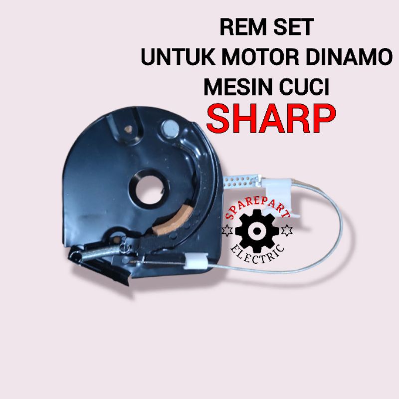 REM KAMPAS BRAKE UNTUK DINAMO SPIN PENGERING MESIN CUCI SHARP