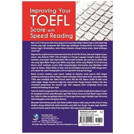 Buku Improving Your TOEFL Score With Speed Reading-2