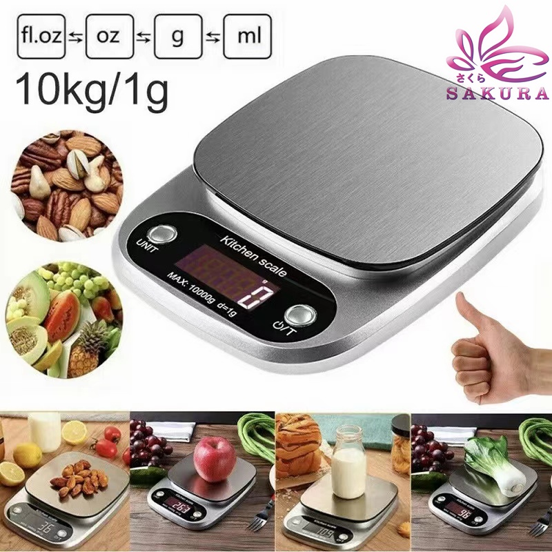 Timbangan Digital 10kg Premium Kitchen Scale High Quality - SOSOYO