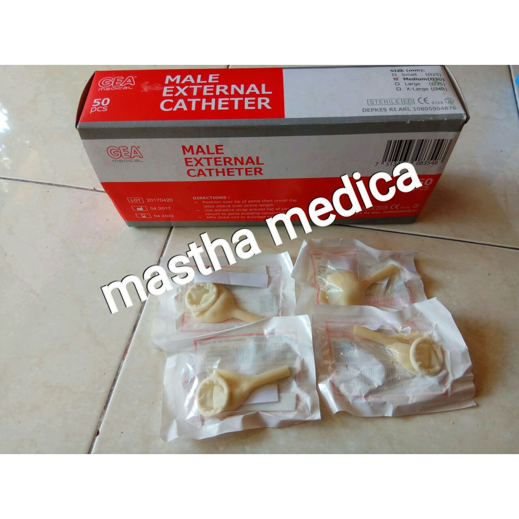 Male External Catheter Cateter Condom Kateter Pria laki 