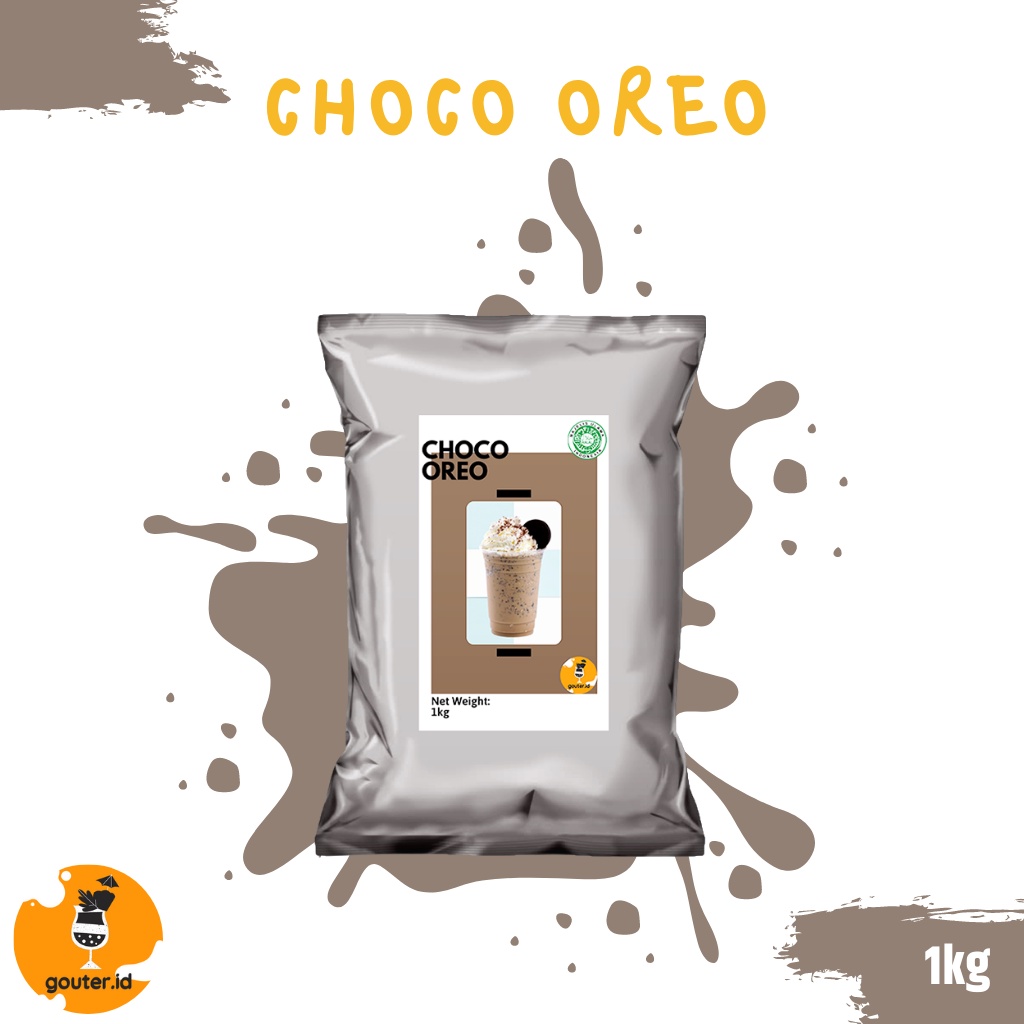 BUBUK MINUMAN RASA CHOCO OWREO 1KG / SERBUK MINUMAN ANEKA RASA / BUBUK MINUMAN KEKINIAN / MINUMAN INSTAN / BOBA DRINKS