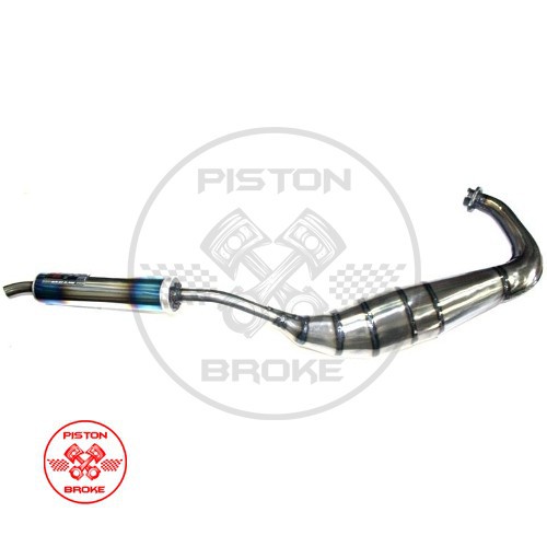 KNALPOT RACING I-ONE STAINLESS PELANGI NINJA 150