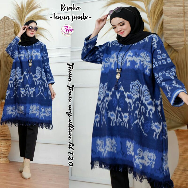 Tunik tenun troso ROSALIA  jumbo