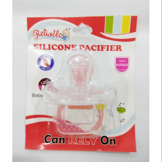 RELIABLE SILICONE PACIFIER -