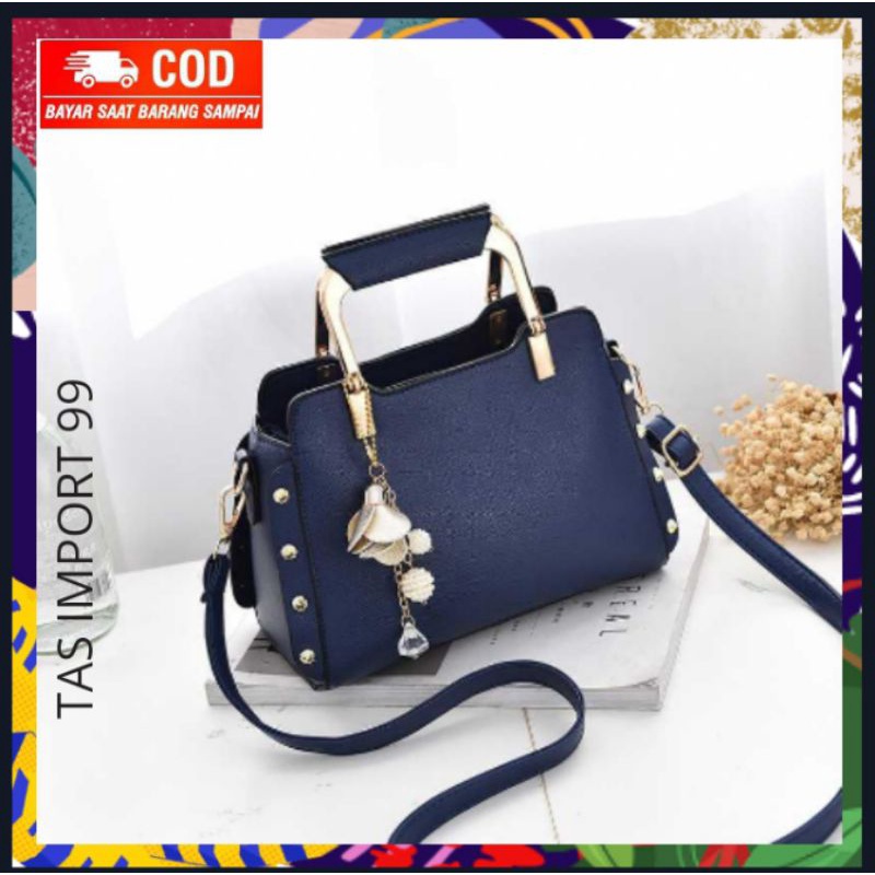 TAS KERJA SELEMPANG BAHU SHOULDER BAG WANITA CEWEK REMAJA PEREMPUAN IBU IBU IMPORT KOREA ORIGINAL BR