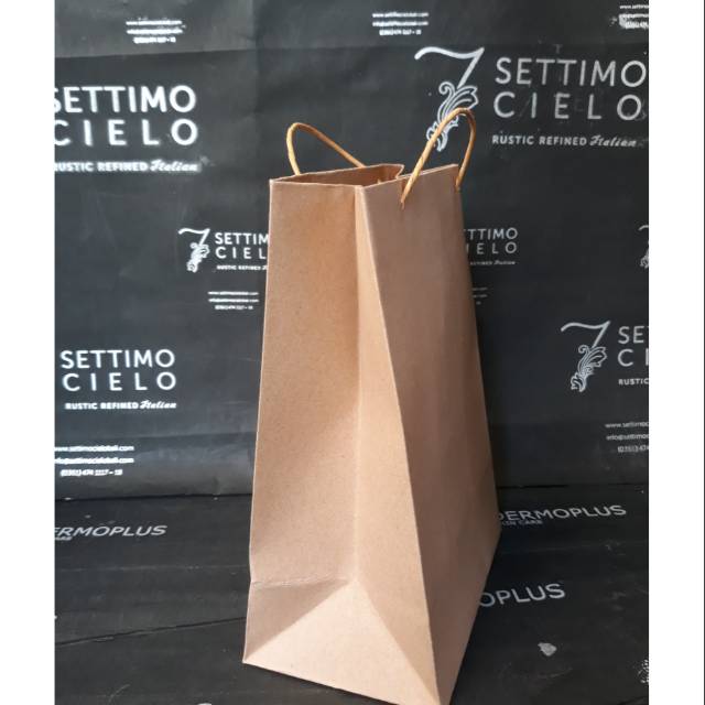 

Edisi paperbag kraft coklat size kecil