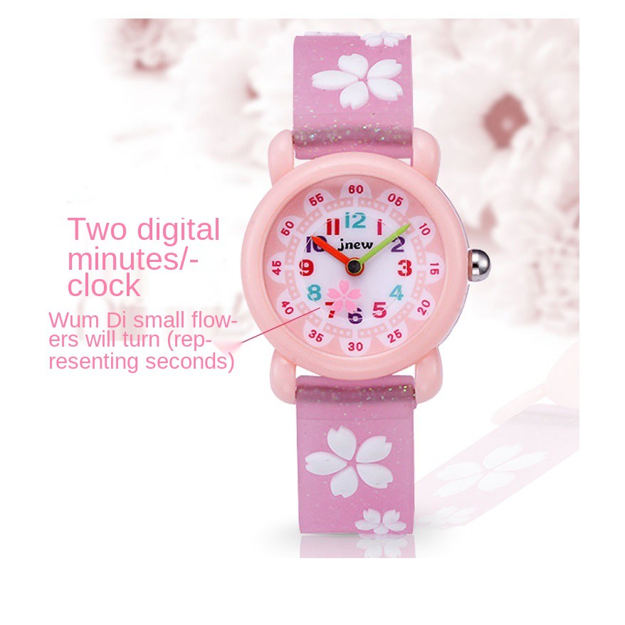 【HOT Sale】JNEW jam tangan anak perempuan jam tangan tahan air Cheap watch 30M Waterproof Anti-shock 1 years Warranty boy watch children watch digital watch unicorn watch