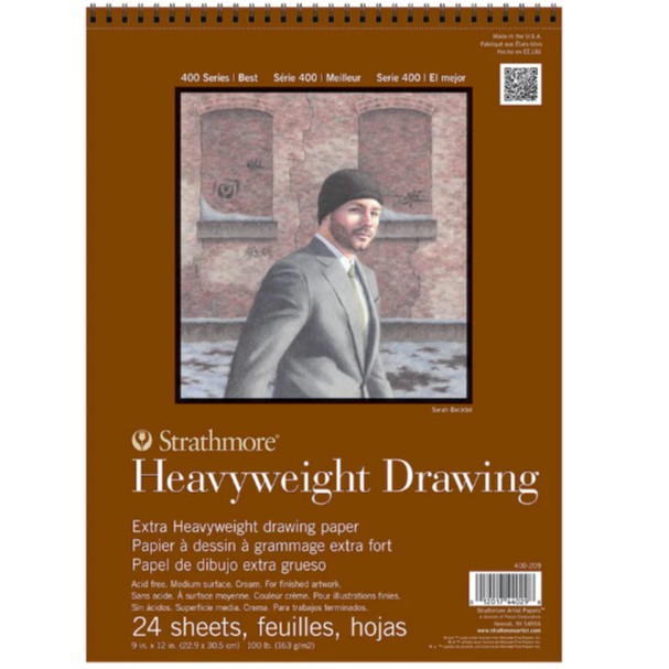 Strathmore - Heavyweight Drawing Paper Pad 400 series