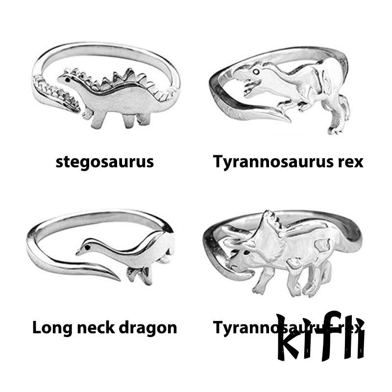 Cincin Model Terbuka Desain,Dinosaurus Jurassic Era,Untuk Hadiah