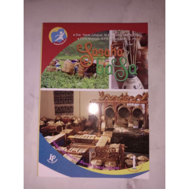 Buku SD/MI Kelas 1 Bahasa Sunda SASAKA BASA