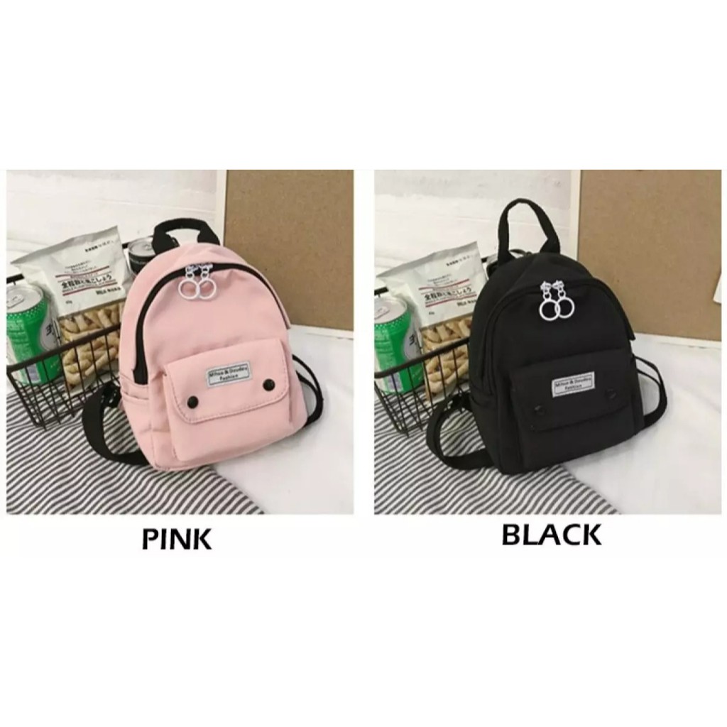 PTM_Tas Ransel Mini Wanita Mihua Tas Ransel Korea Terlaris Tas Wanita Termurah Tas RanselWanita(COD)