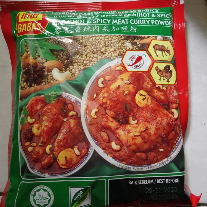 

BABAS KARI DAGING PEDAS 250 gr