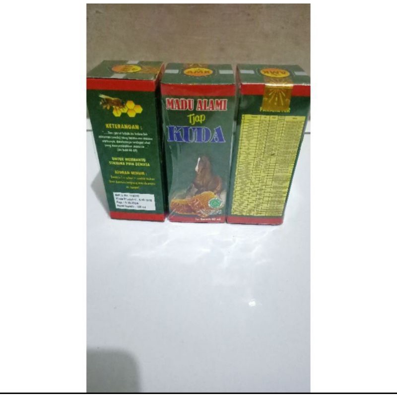 

Madu tjap kuda 6kali