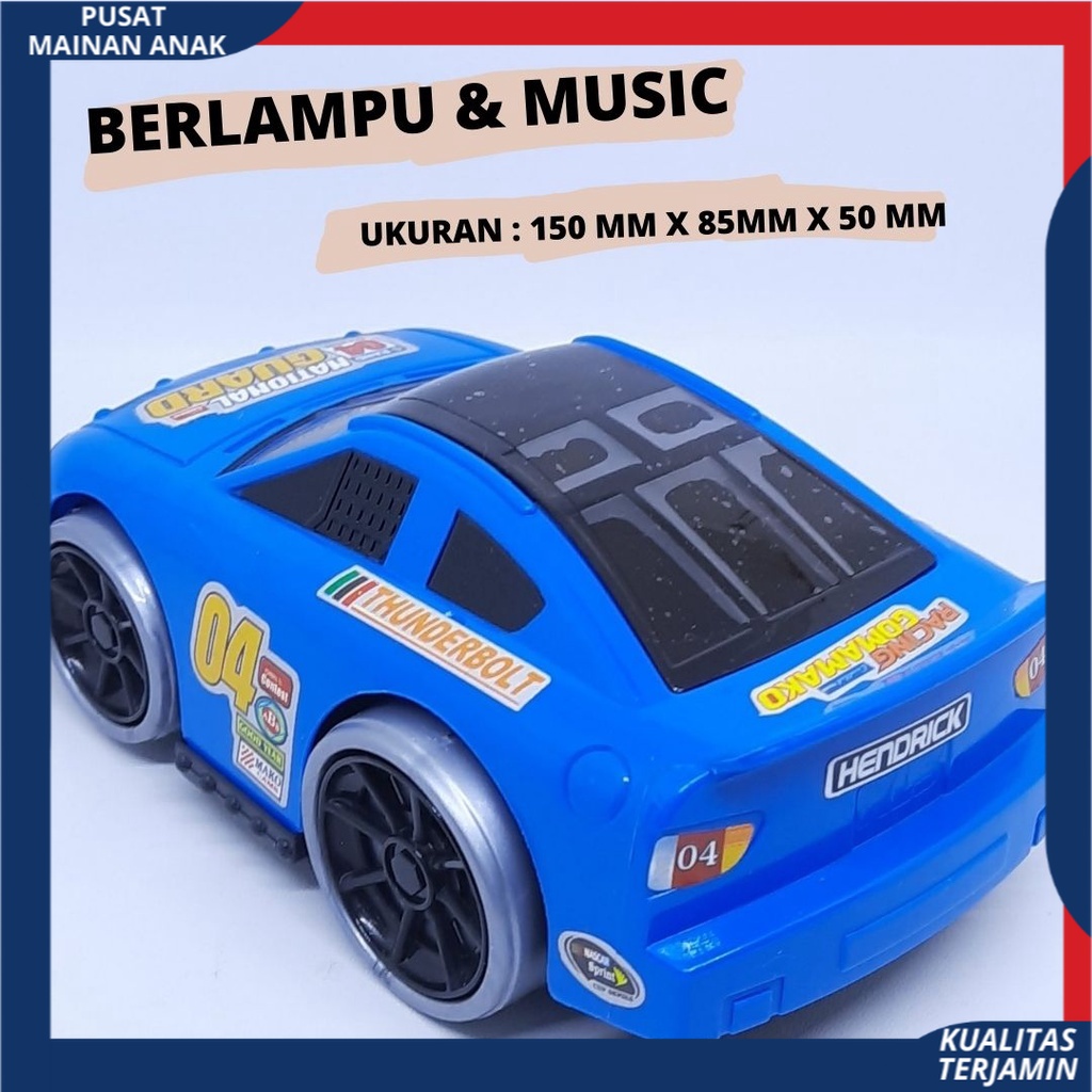 Mobil Baterai Cars Racing new Berlampu &amp; Music SUPER 3D LIGHT VEHICLE MAINAN ANAK LAKI LAKI