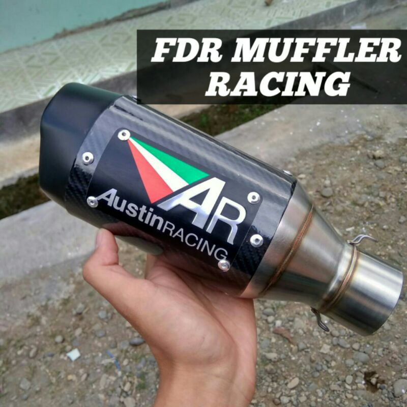 Knalpot AUSTIN RACING SILENCER ONLY NINJA CBR150R CB150R VIXION
