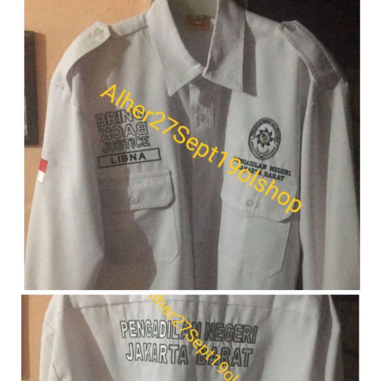 kemeja mahkamah agung baju mahkamah seragam mahkamah agung pakaian dinas mahkamah agung baju kerja m