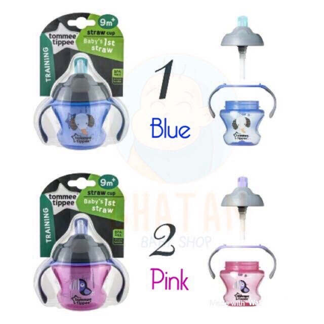 Tommee Tippee Trainer Straw Cup 150ml &amp; 230ml