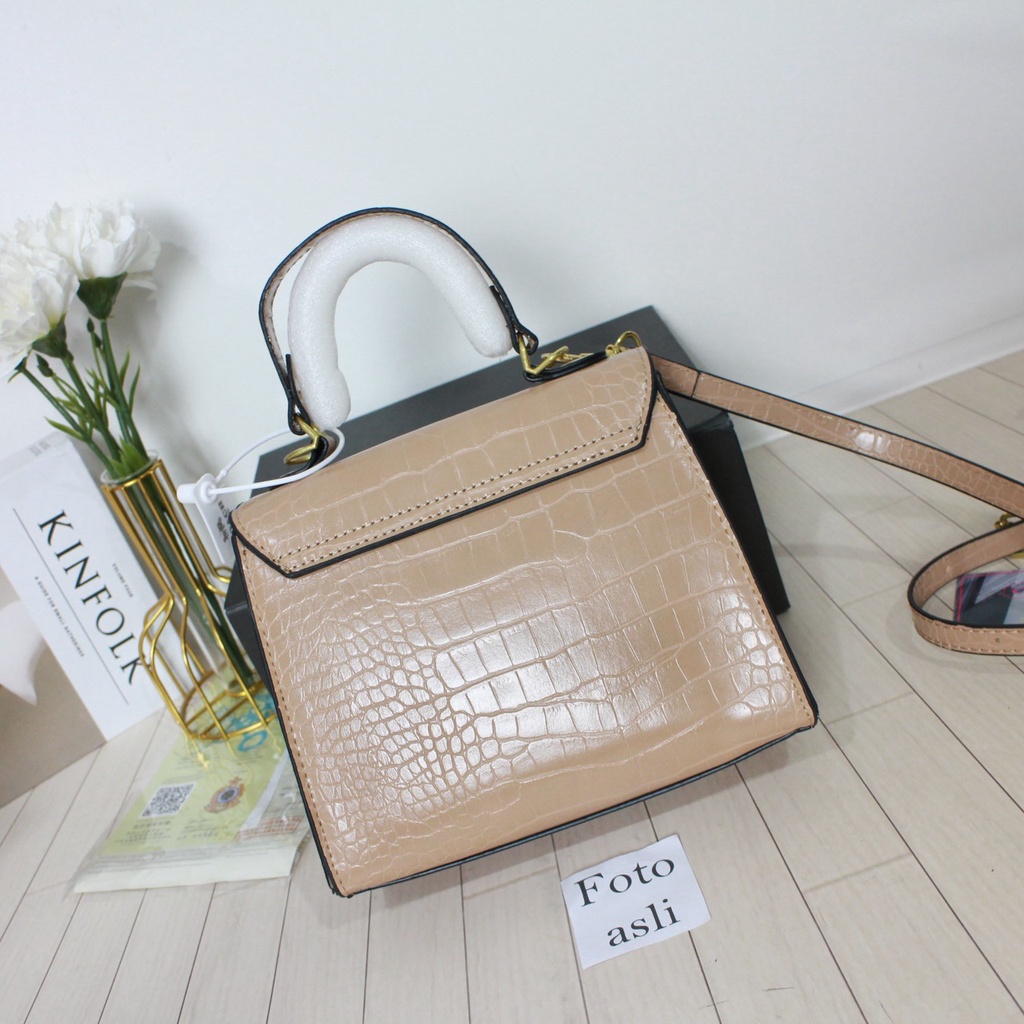 CO@CH Tabby Top Handle Croco C 45 (FreeDust bag+ Bubble Wrap+Noseri)