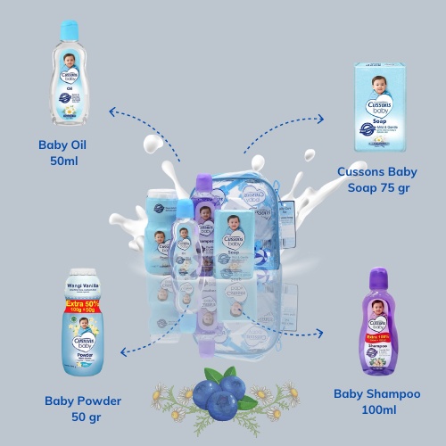 CUSSONS BABY MINI BAG /CUSSON HAMPERS/TAS HADIAH/KADO BAYI-6