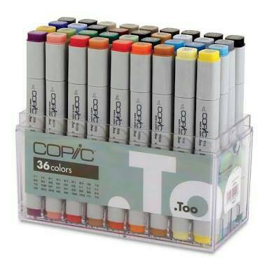 

COPIC Marker 36 Basic Color Set - Ref.CMK/36BC