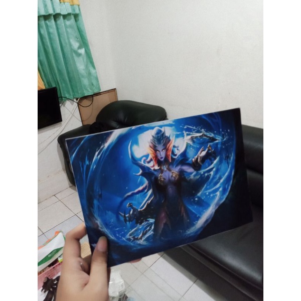 Poster Mobile Legends Karrie Skin Epic