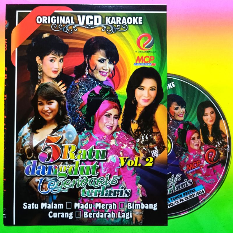 Jual KASET MUSIK VCD ORIGINAL ASLI LAGU DANGDUT LEGENDARIS TERLARIS VOL ...