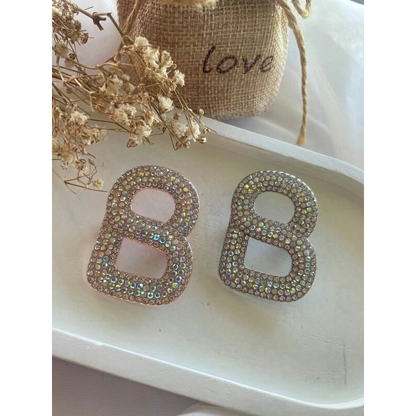 Bros button full diamond/bros dada button