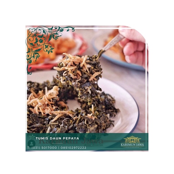 

Frozen Food Tumis Daun Pepaya