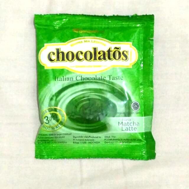 

[ 2 Renceng ] CHOCOLATOS CHOCOLATE DRINK MATCHA LATTE 26g