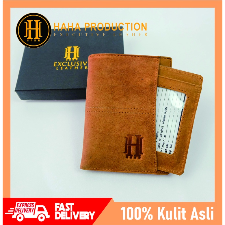 Dompet Lipat Pendek Slim MOGEN Dompet Pria Wanita